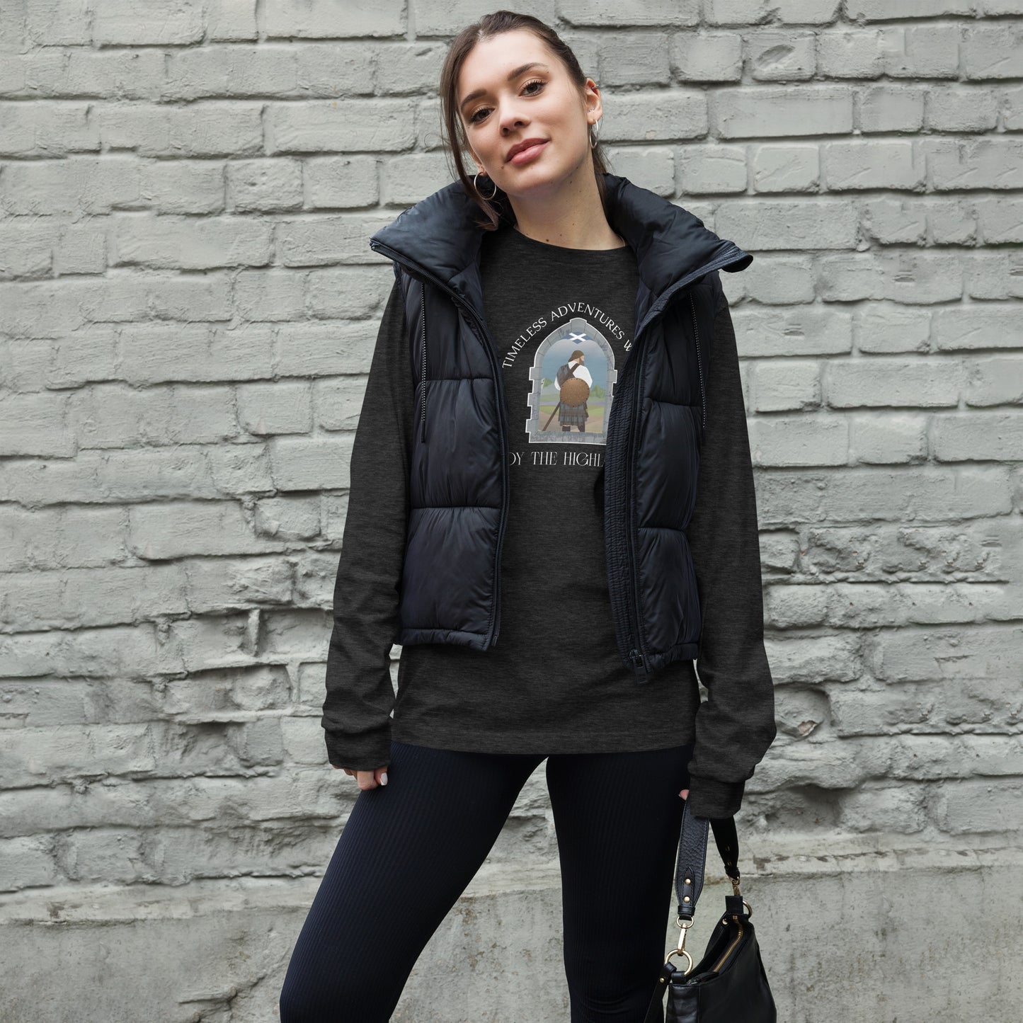 Timeless Adventures with Andy the Highlander - Unisex Long Sleeve Tee