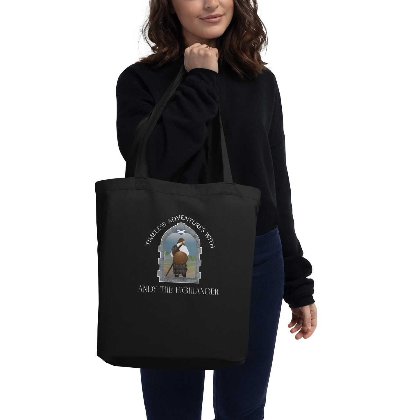 Timeless Adventures with Andy the Highlander - Eco Tote Bag