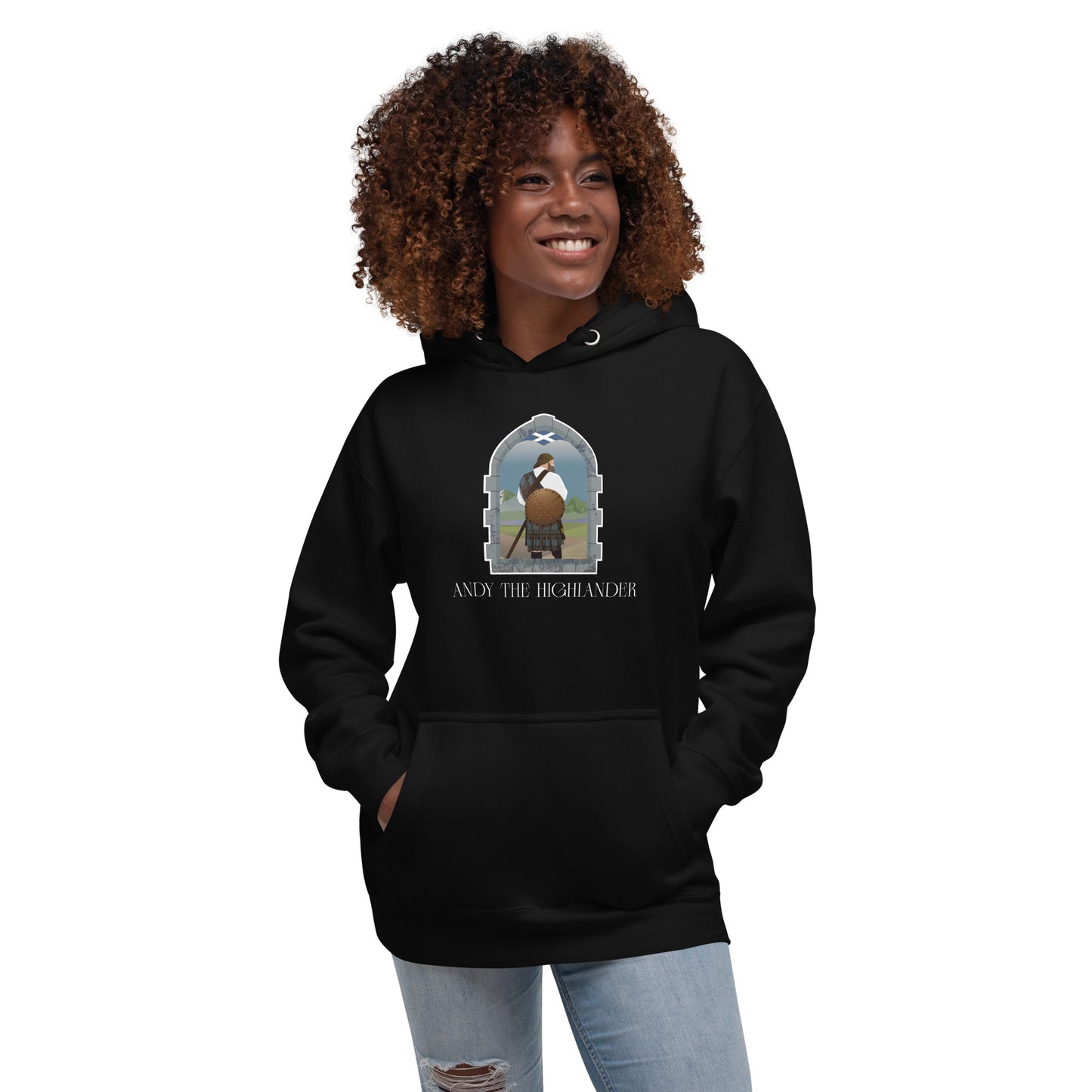 Andy the Highlander - Unisex Hoodie