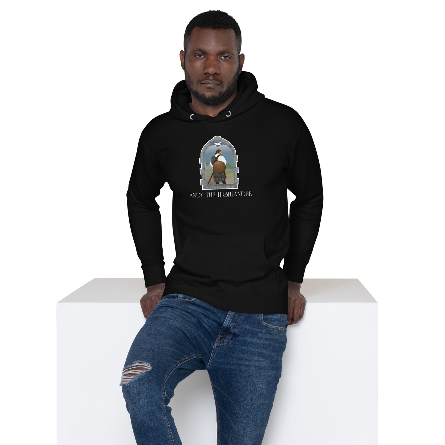 Andy the Highlander - Unisex Hoodie