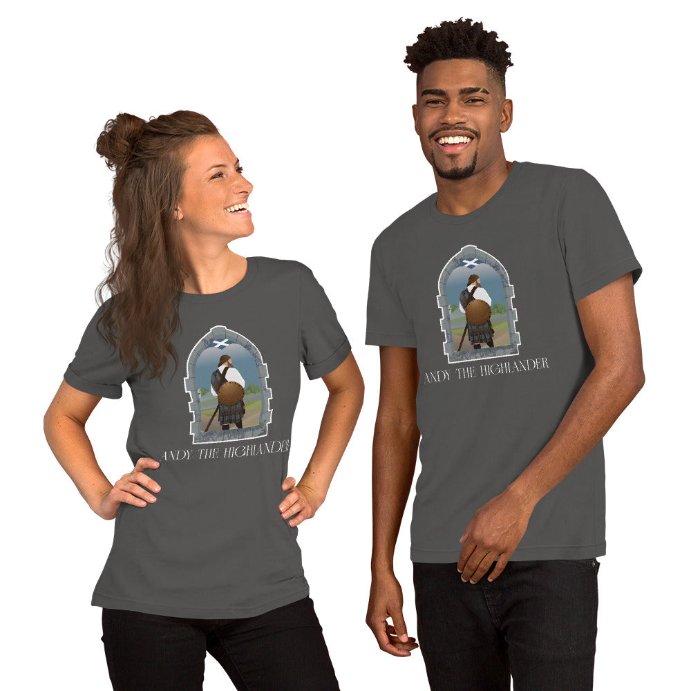 Andy the Highlander - Unisex t-shirt