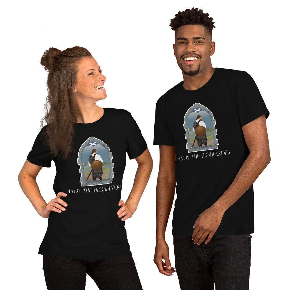 Andy the Highlander - Unisex t-shirt