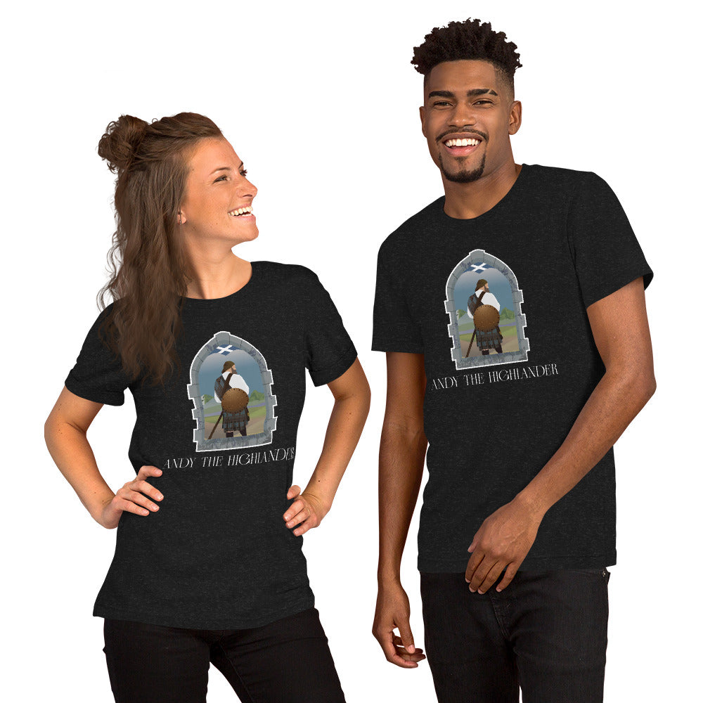 Andy the Highlander - Unisex t-shirt