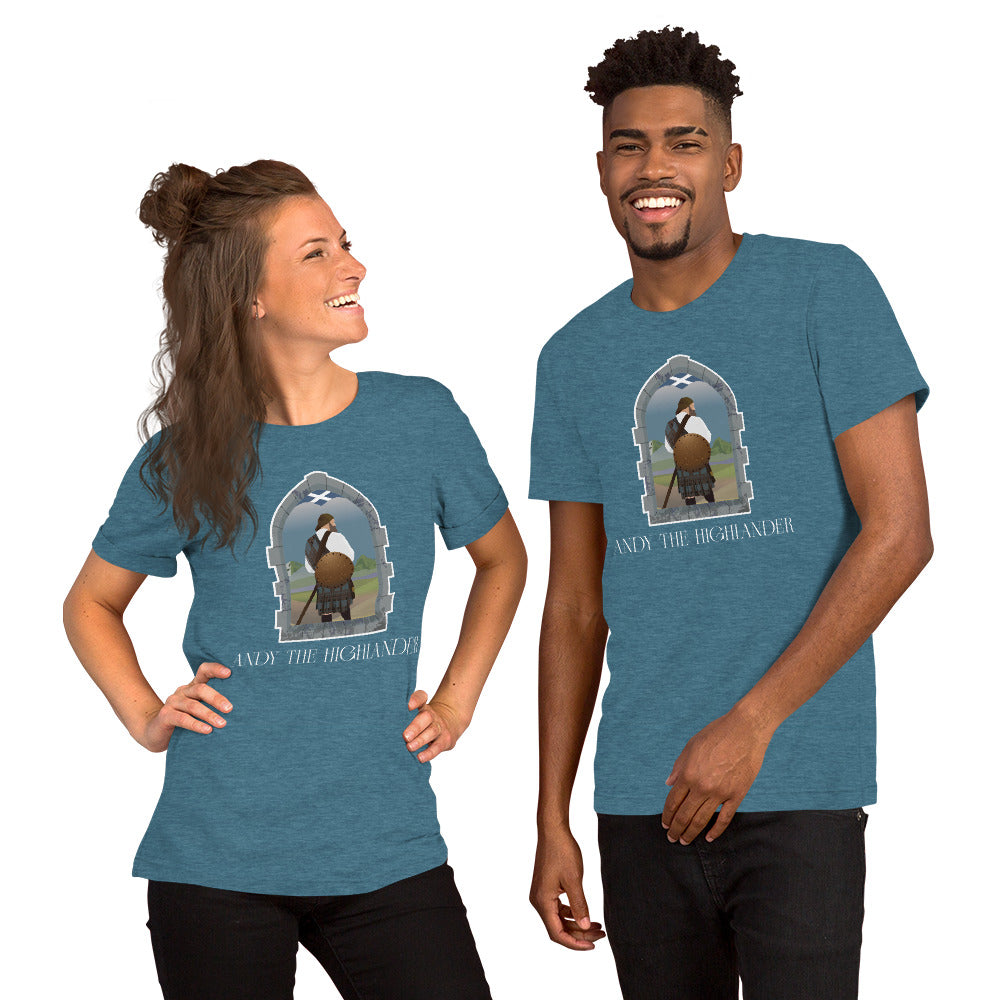 Andy the Highlander - Unisex t-shirt