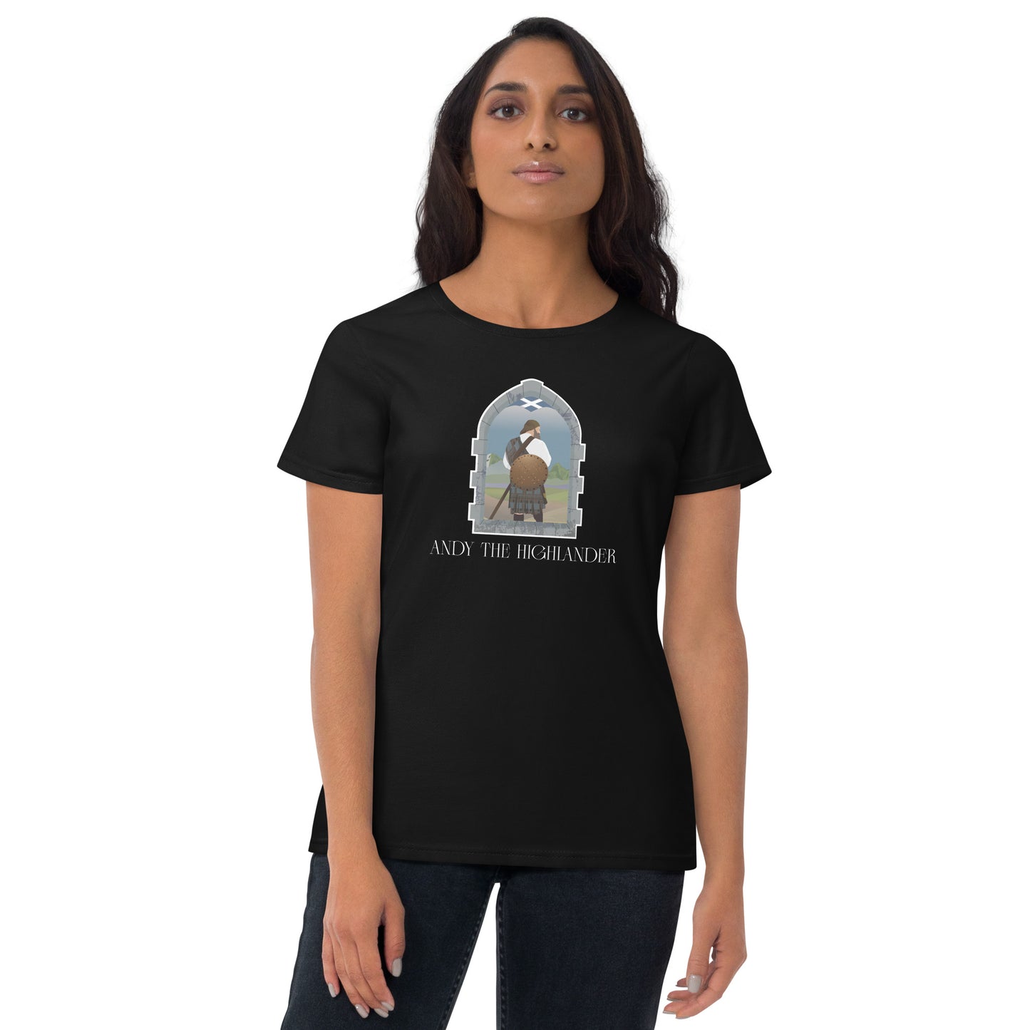 Andy the Highlander - Women's short sleeve t-shirt