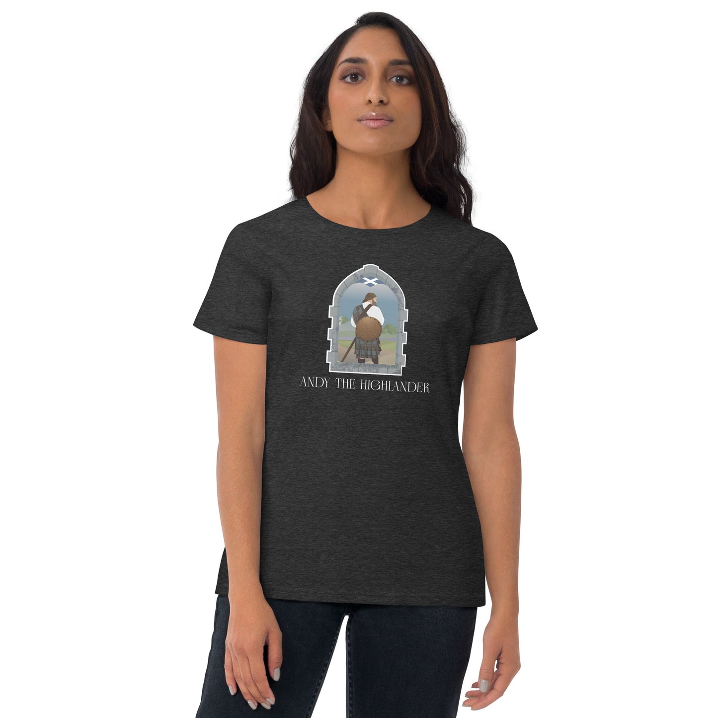 Andy the Highlander - Women's short sleeve t-shirt