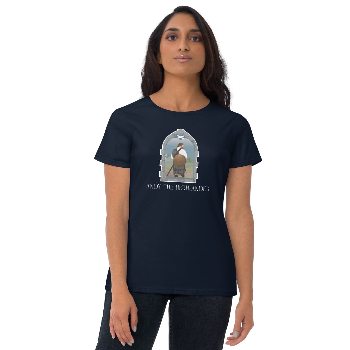 Andy the Highlander - Women's short sleeve t-shirt