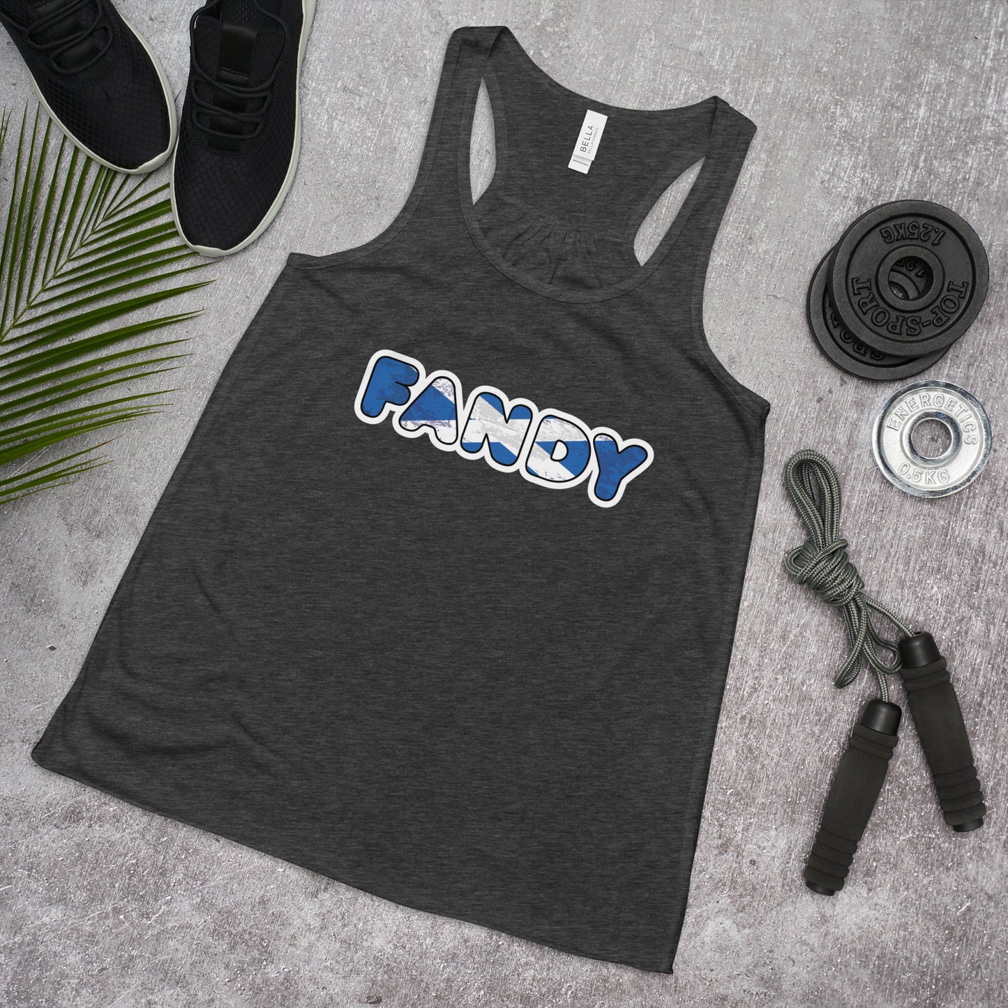 FANDY - Women's Flowy Racerback Tank